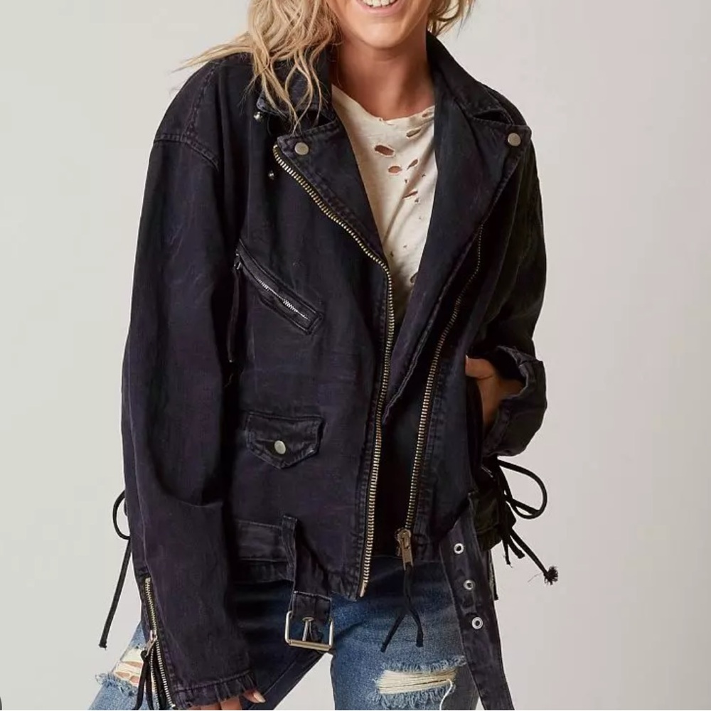 Free people denim jacket